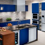 electrolux ballin blue kitchen